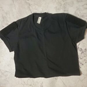 American Apparel patch shirt small